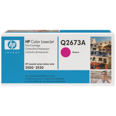 Hp 309A Toner, Magenta Single Pack, Q2673A Hp 309A Toner, Magenta Single Pack, Q2673A